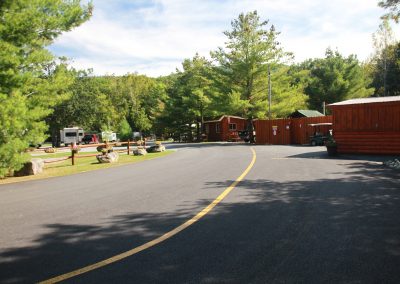 main entrance to campground